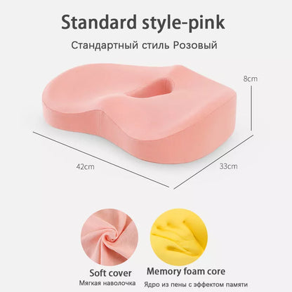 Car waist and back cushion with magnetic cloth upgrade in dark gray, light gray, and pink options