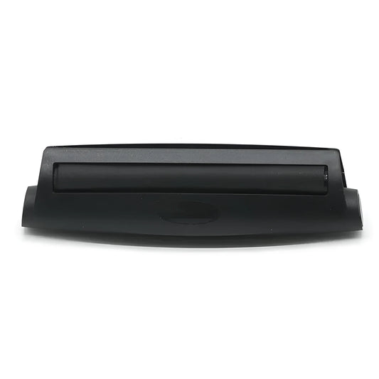 Manual plastic cigarette maker in six colours showing 110mm length for rolling shredded tobacco