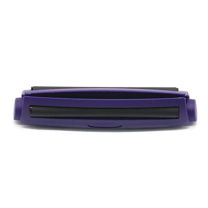 Manual plastic cigarette maker in six colours showing 110mm length for rolling shredded tobacco