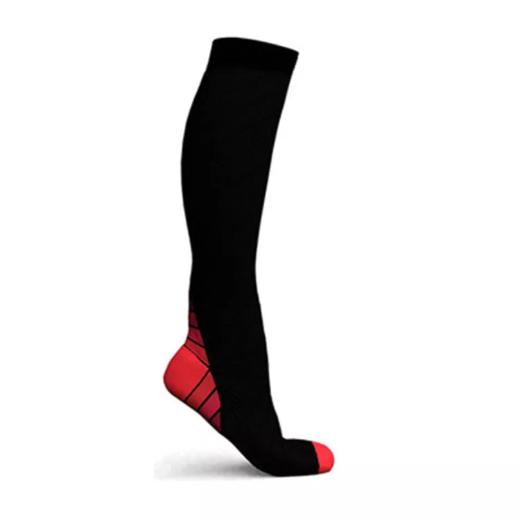 Camouflage gradient football socks with elastic support for sports activities