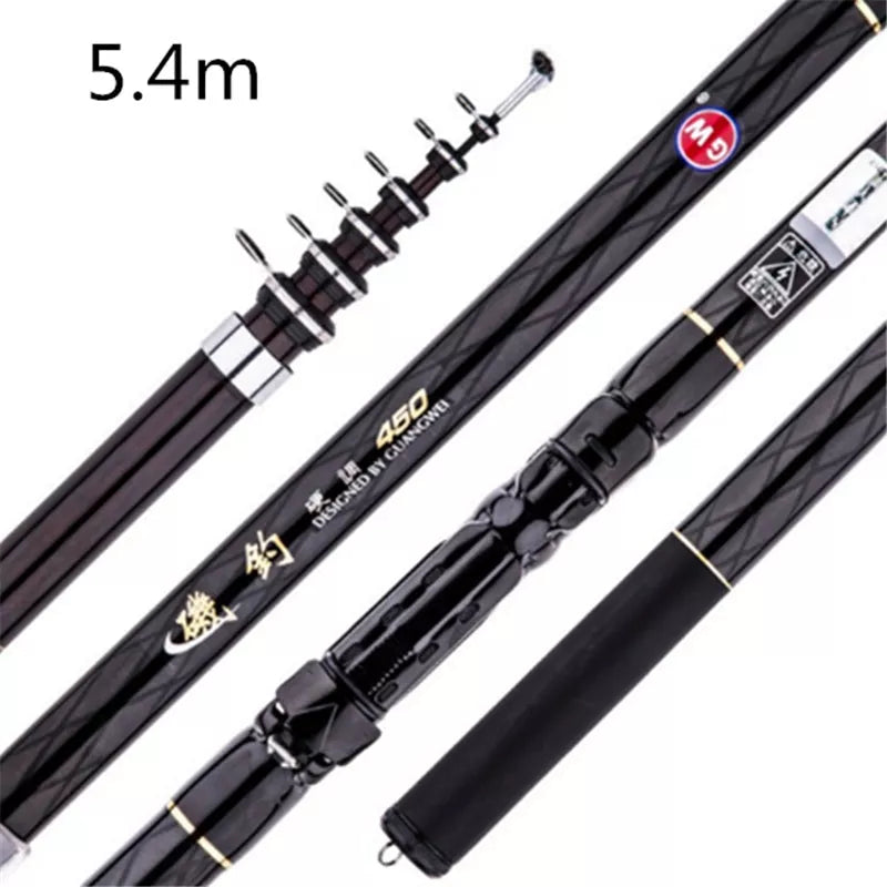 Two-purpose Short Section Rocky Fishing Rod for sea fishing with scalable length options