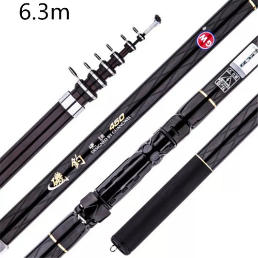 Two-purpose Short Section Rocky Fishing Rod for sea fishing with scalable length options
