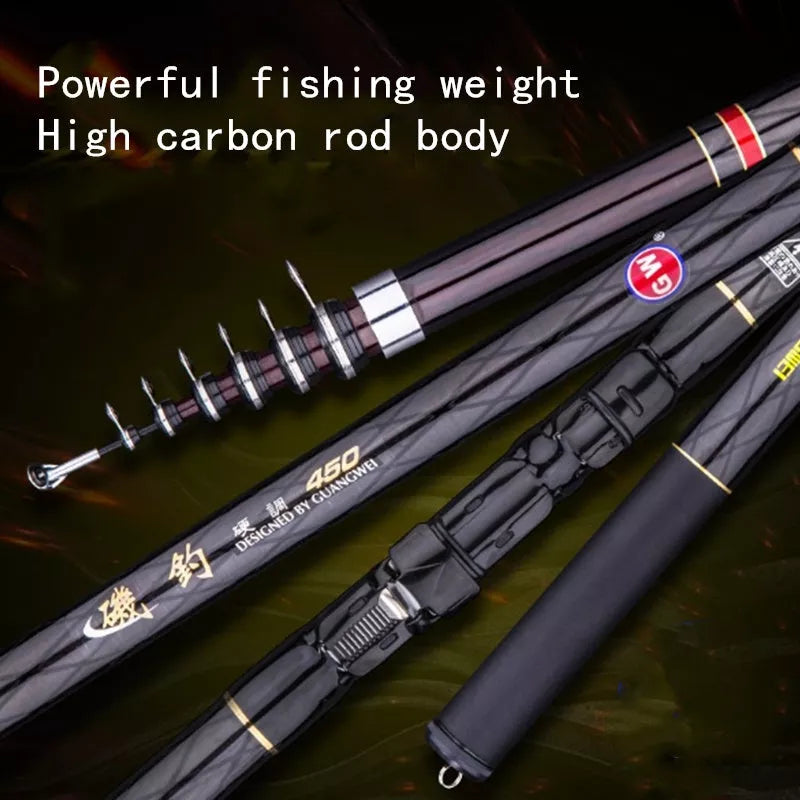 Two-purpose Short Section Rocky Fishing Rod for sea fishing with scalable length options