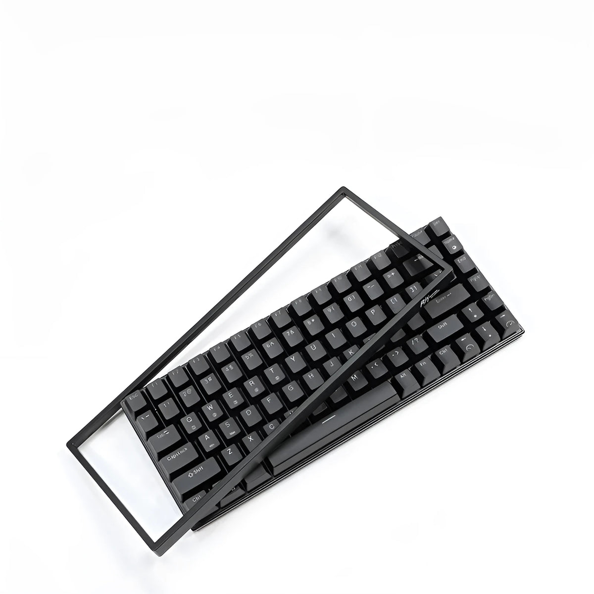 Wireless mechanical keyboard and mouse set with USB transmitter and charging cable