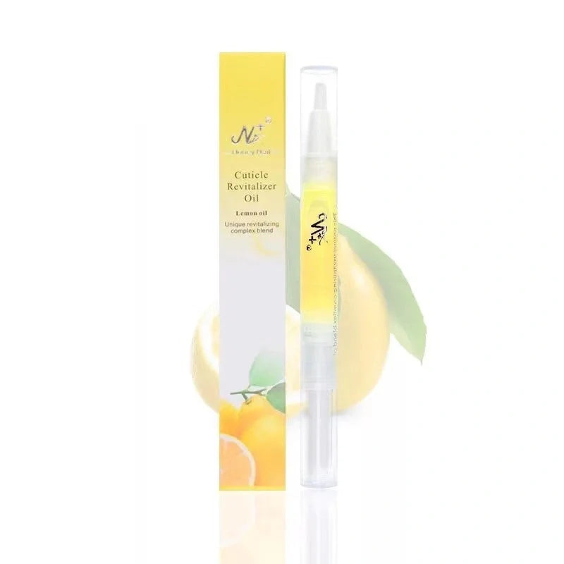 Nourishing Nail Care Pen in 8 delicious flavors, including Apple, Cherry, and Strawberry, to strengthen and condition nails for a healthy, radiant appearance.