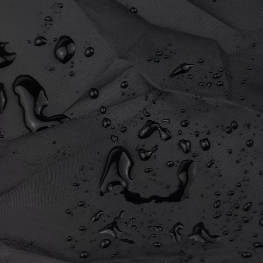 Outdoor patio heater cover with UV protection and waterproof features