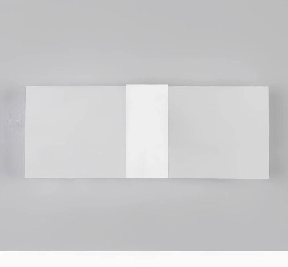 Black right-angle motion-sensing wall lamp with USB charging port and acrylic shade