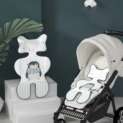 Summer Stroller Cooling Pad with 3D Air Mesh in various colors for baby comfort