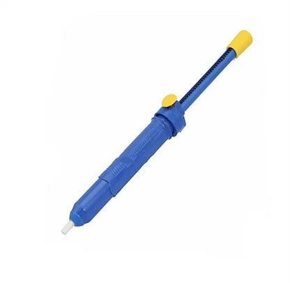 GS-107 manual solder sucker tin pump with temperature adjustment and 330mm ABS plastic construction