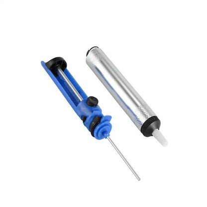 GS-107 manual solder sucker tin pump with temperature adjustment and 330mm ABS plastic construction