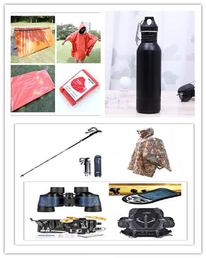 8-in-1 hand-held electronic altimeter with digital compass and barometer for outdoor adventures