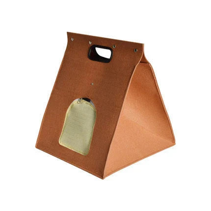 Cozy Cat Cabin: A premium pet house made of high-quality non-woven felt for year-round comfort and style