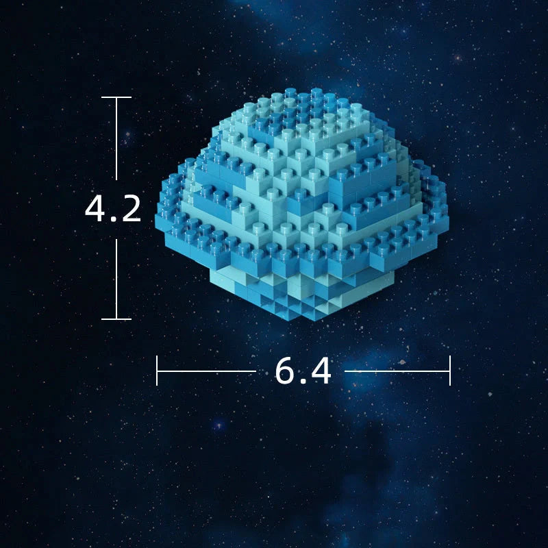 DIY Mini Astronaut Building Blocks for children aged 8 and up, colorful and safe