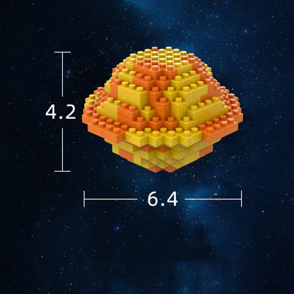 DIY Mini Astronaut Building Blocks for children aged 8 and up, colorful and safe