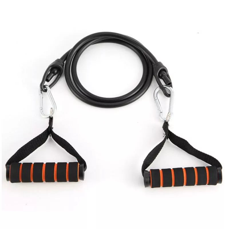 11-piece TPE pull rope set in five colors for home fitness