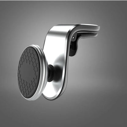 Adjustable rotation car bracket for power outlet phone mounting in black, gold, and silver colour options