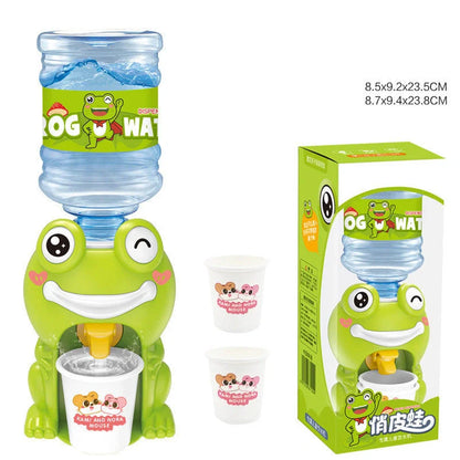 Children's simulated play house beverage machine water dispenser toy with sound effects