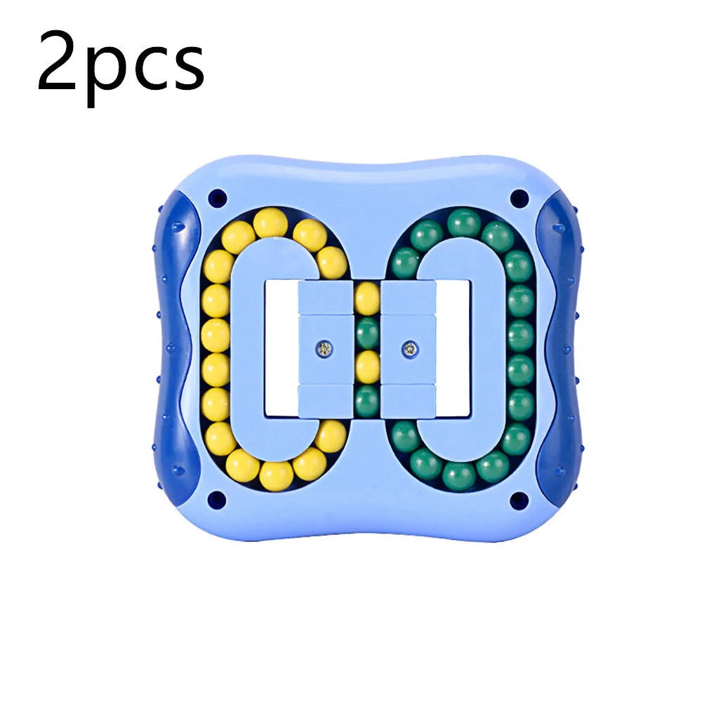 Little Magic Beans Toy - blue stress-relieving cube for kids