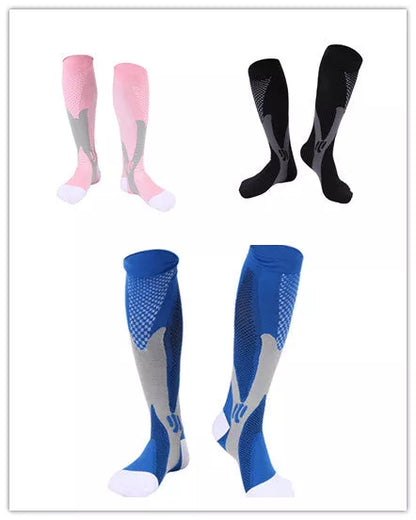 Outdoor Sports Magic Compression Stretch Socks in various colors for enhanced athletic performance