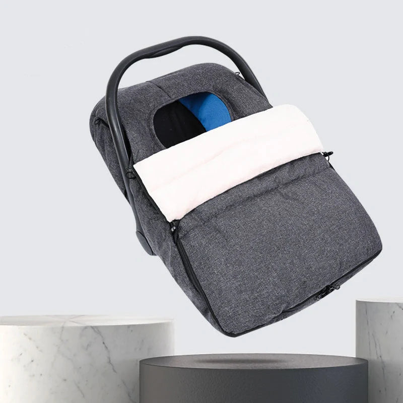 Infant Canopy Style Bunting Bag in various colors for car seats and strollers