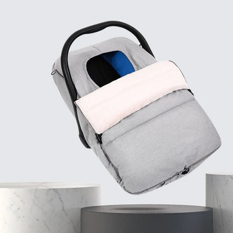 Infant Canopy Style Bunting Bag in various colors for car seats and strollers