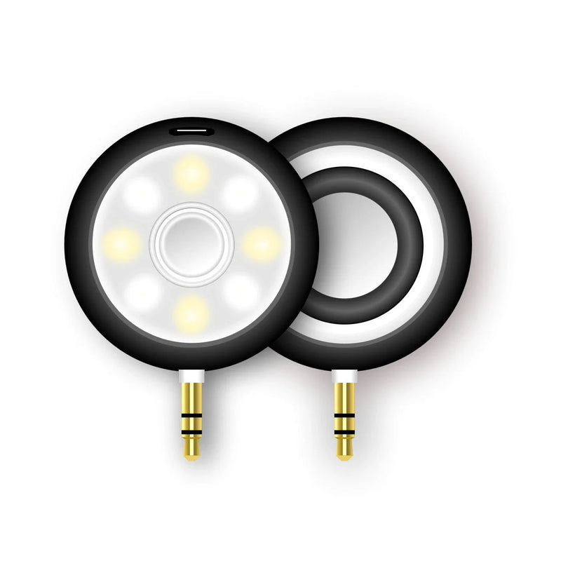 Hhomeenjoy Compact, Portable Lighting and Audio Solution for Your Smartphone