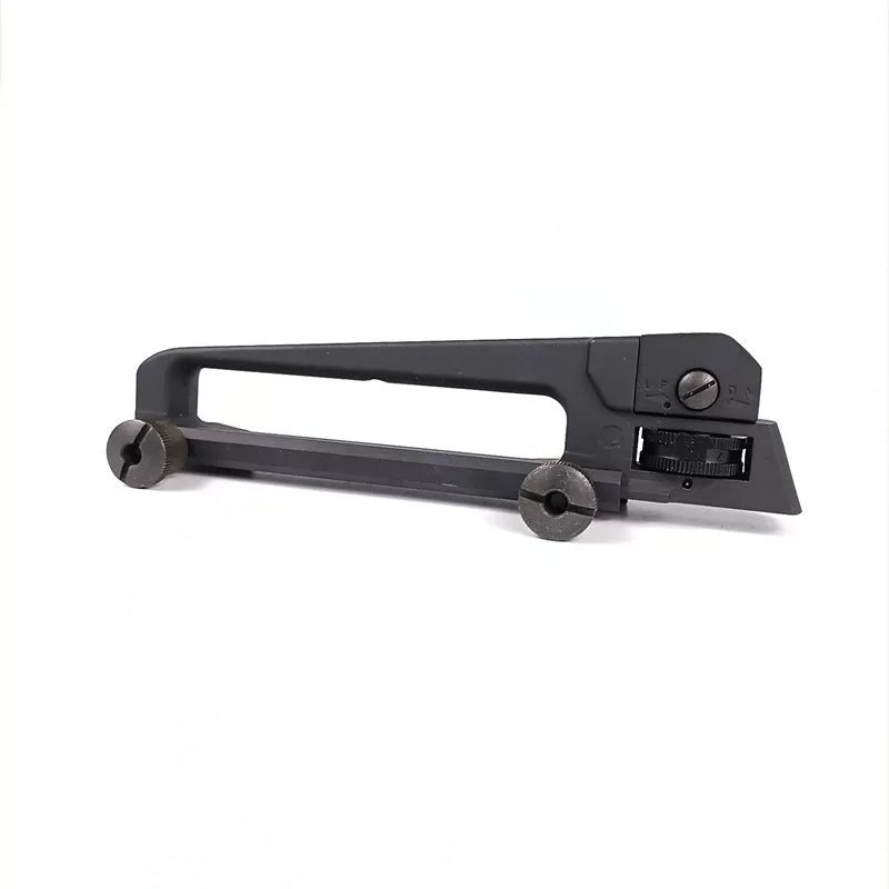 Metal lifting handle rail for increased stability and secure heavy lifting