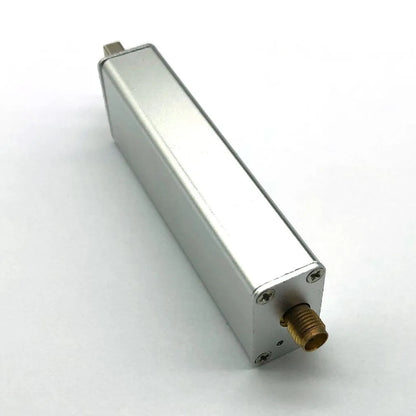 Black metal all-band software receiver A300U with golden SMA connector for 25MHz-1700MHz RF range including aviation ADS-B reception