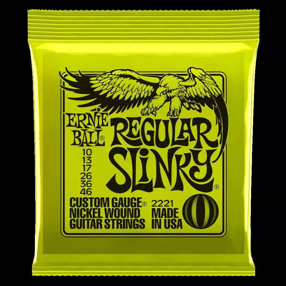 Nickel chromium electric guitar strings for multiple models, bright tone and durable