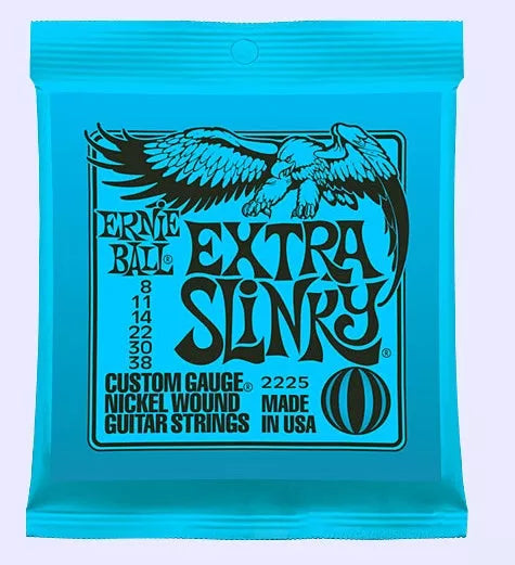 Nickel chromium electric guitar strings for multiple models, bright tone and durable