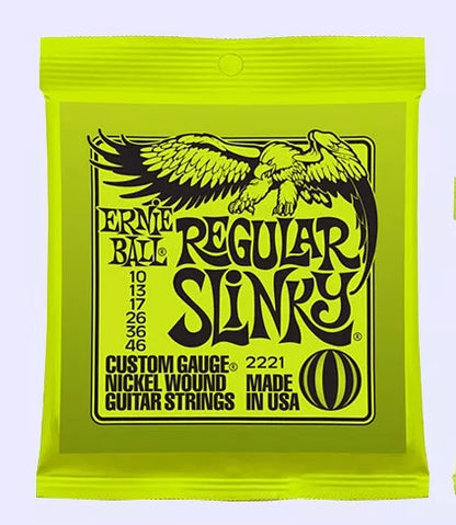 Nickel chromium electric guitar strings for multiple models, bright tone and durable