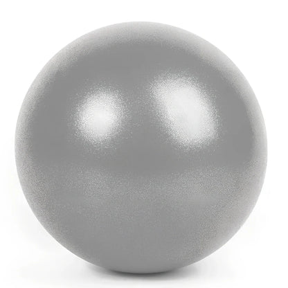 5-piece yoga equipment set showing 38cm Pilates circle, 25cm ball, 183cm belt, 150cm strap, 24cm ring