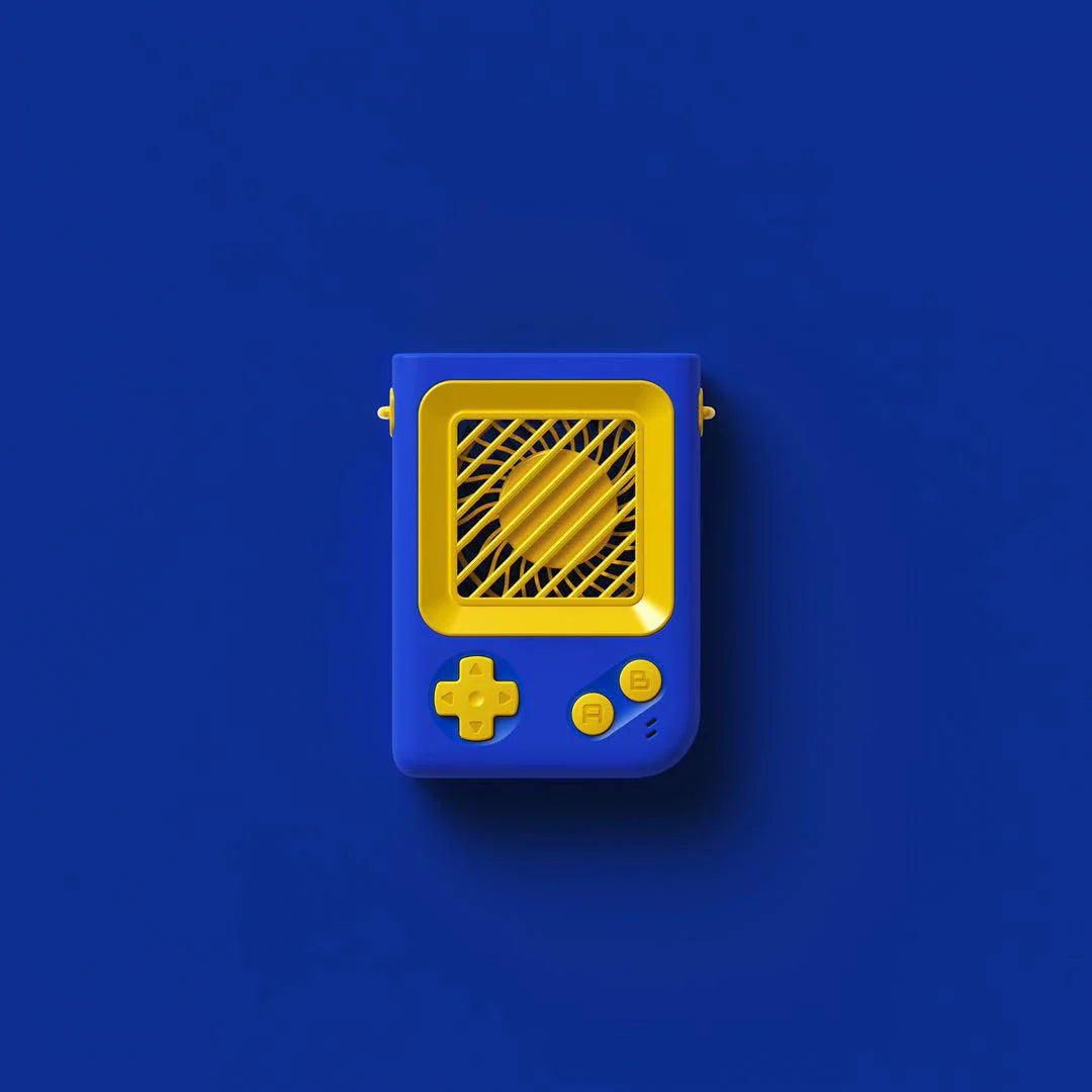Portable Game Console Fan - Quiet, Long-Lasting Cooling for On-the-Go Gaming