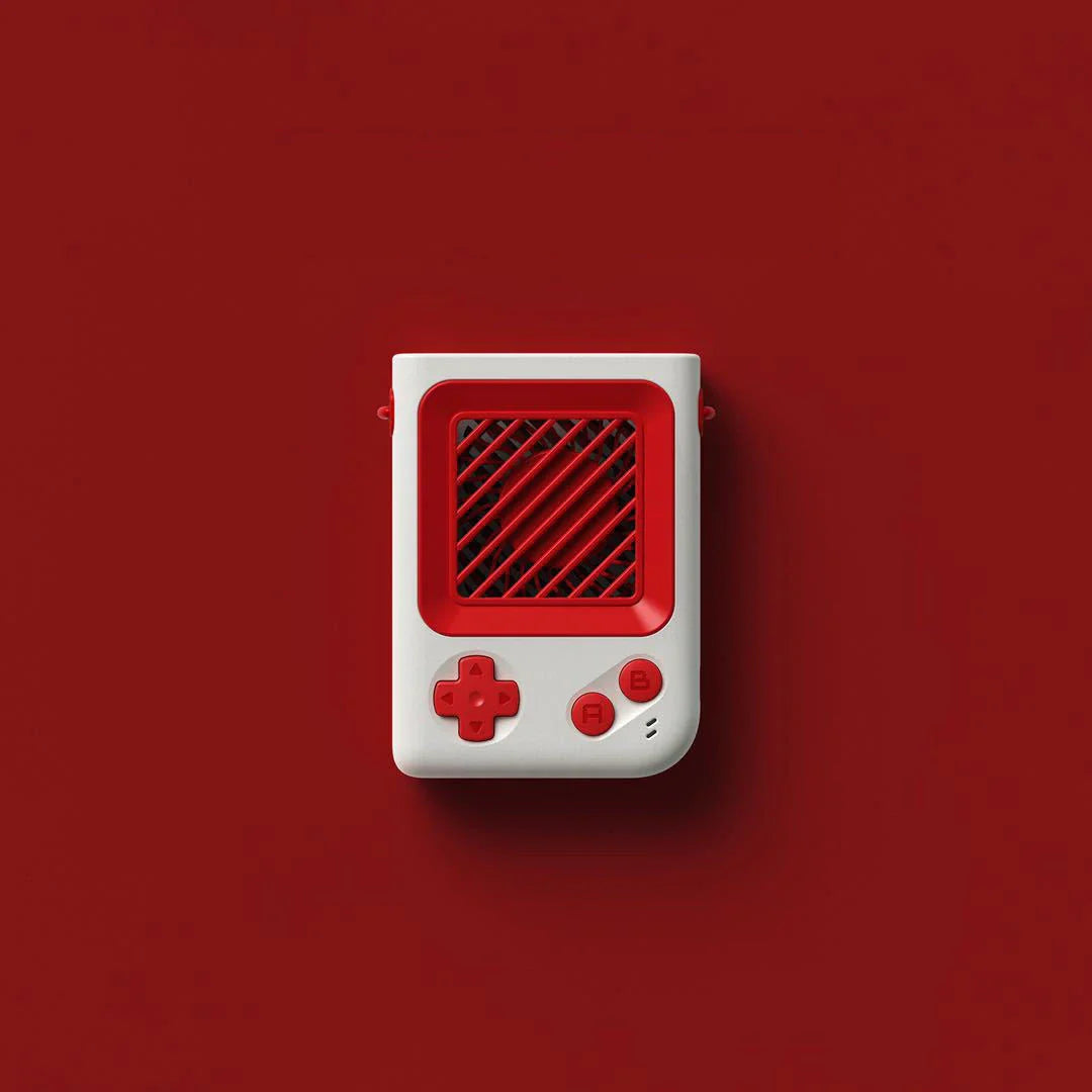 Portable Game Console Fan - Quiet, Long-Lasting Cooling for On-the-Go Gaming