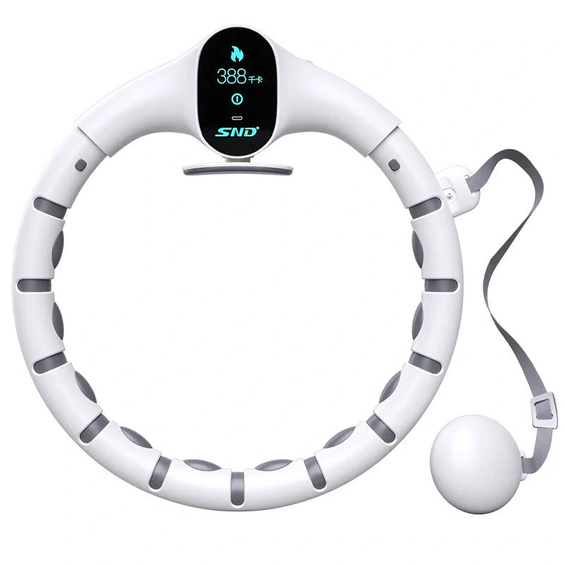 Adjustable Smart Counting Fitness Hoop for waist slimming and body building