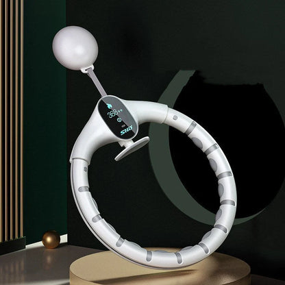 Adjustable Smart Counting Fitness Hoop for waist slimming and body building