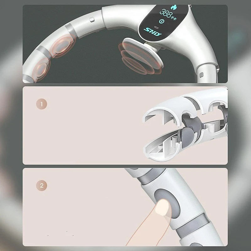 Adjustable Smart Counting Fitness Hoop for waist slimming and body building