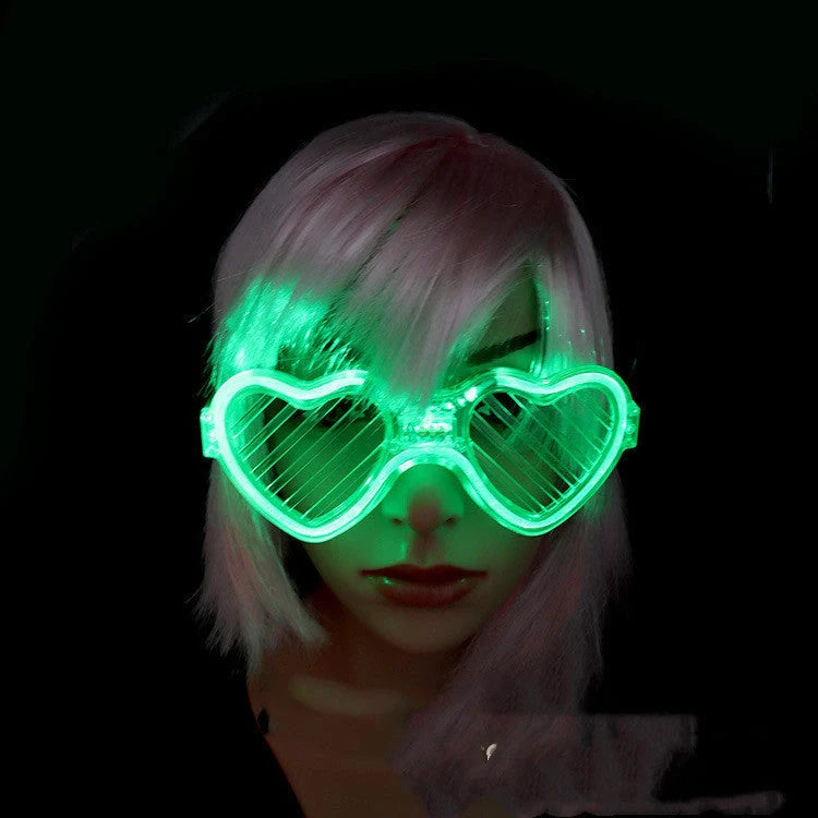 Vibrant LED light up glasses for parties, available in multiple colors and styles