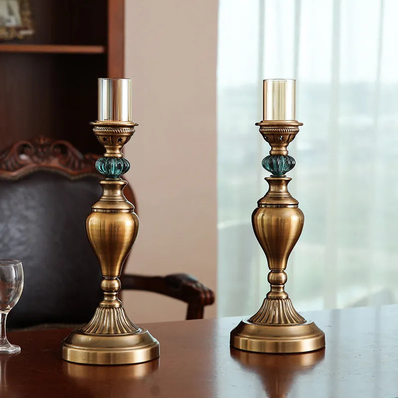 Rectangular Nordic-style pendulum clock with metal case and dual analogue and digital displays.