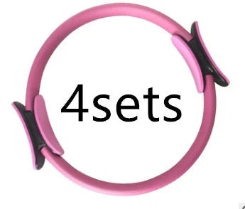 Dual Exercise Pilates Ring for core strengthening and posture correction in various colors