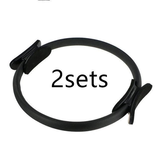 Dual Exercise Pilates Ring for core strengthening and posture correction in various colors