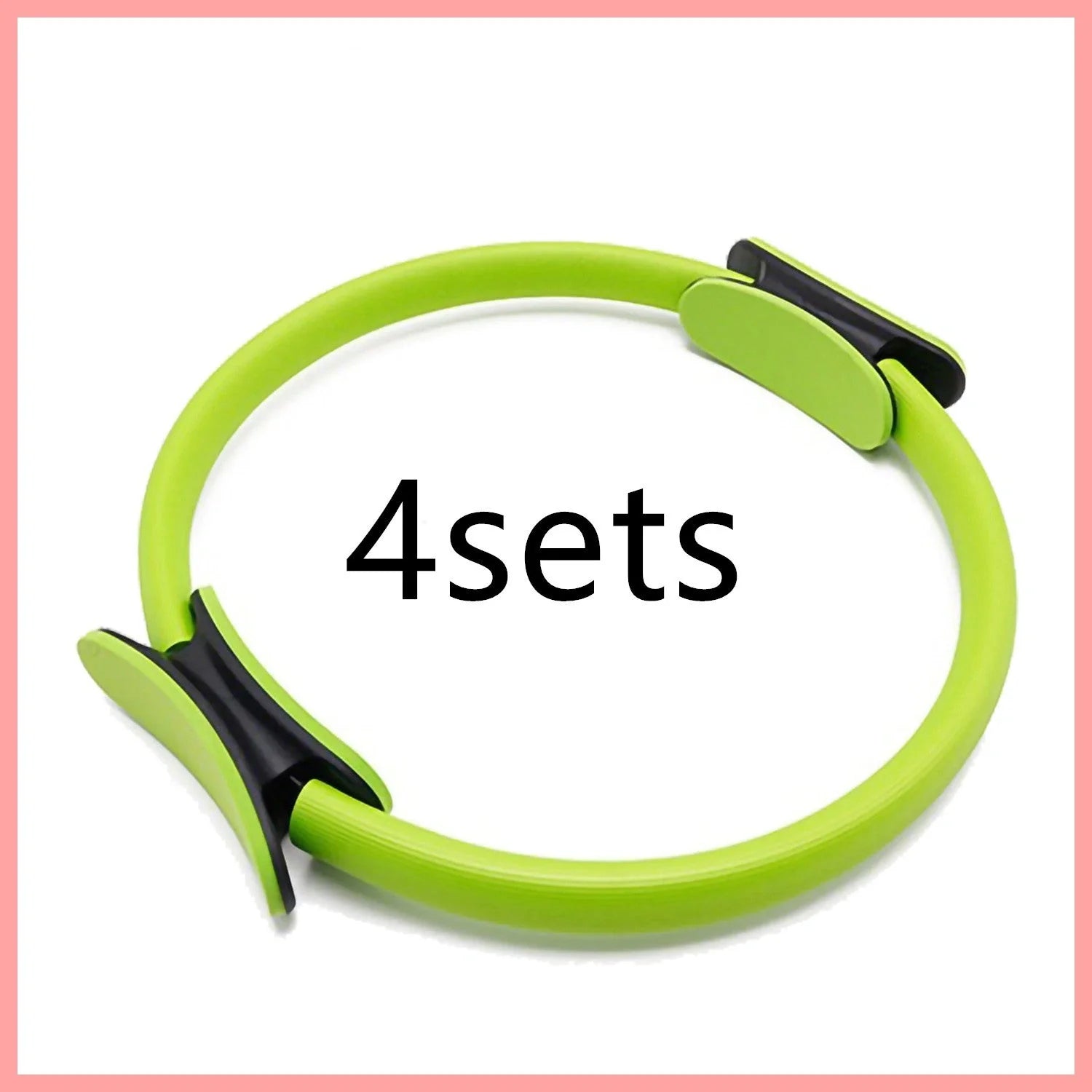 Dual Exercise Pilates Ring for core strengthening and posture correction in various colors