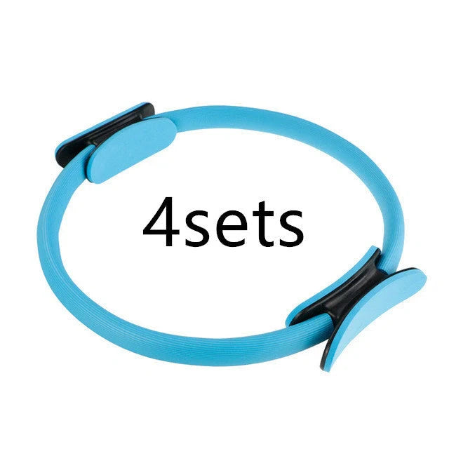 Dual Exercise Pilates Ring for core strengthening and posture correction in various colors