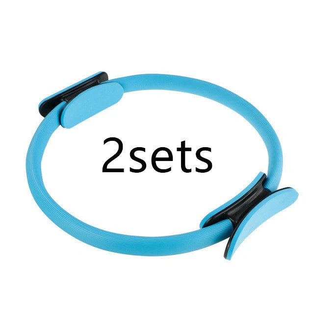 Dual Exercise Pilates Ring for core strengthening and posture correction in various colors