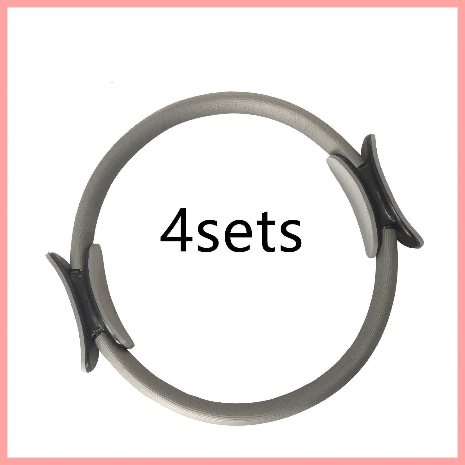 Dual Exercise Pilates Ring for core strengthening and posture correction in various colors