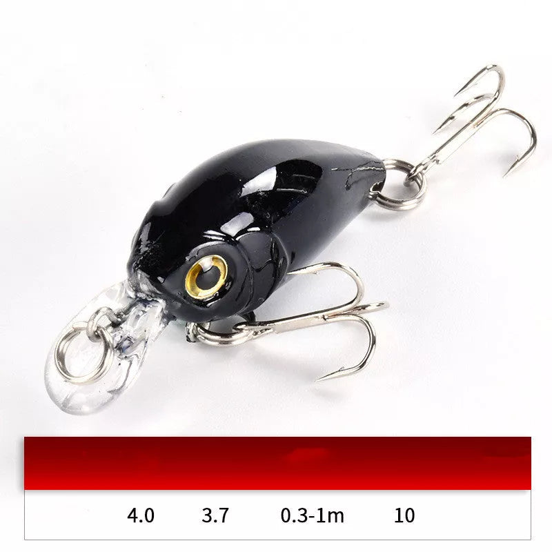 3.7g Luya Bait Set for freshwater cockroach control, durable ABS material, 4cm length