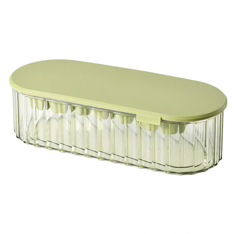 DIY Household Refrigerator Ice Box in various colors with dual ice-making and food storage functionality