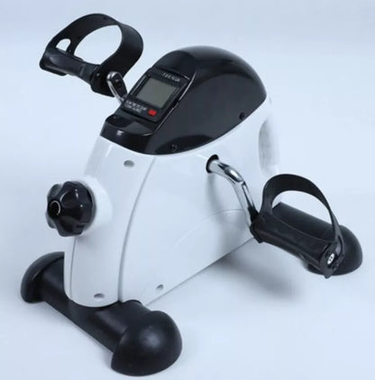 Compact pedal exercise bike for leg rehabilitation with magnetic resistance