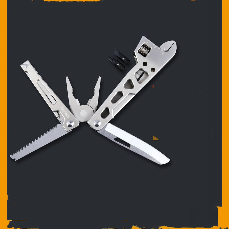 Multi-function wrench knife needle nose pliers stainless steel tool set with 8cm blade length and 13mm full length for automotive repair, home appliance maintenance, household jobs, and outdoor use, ideal for DIY tasks and equipment servicing.