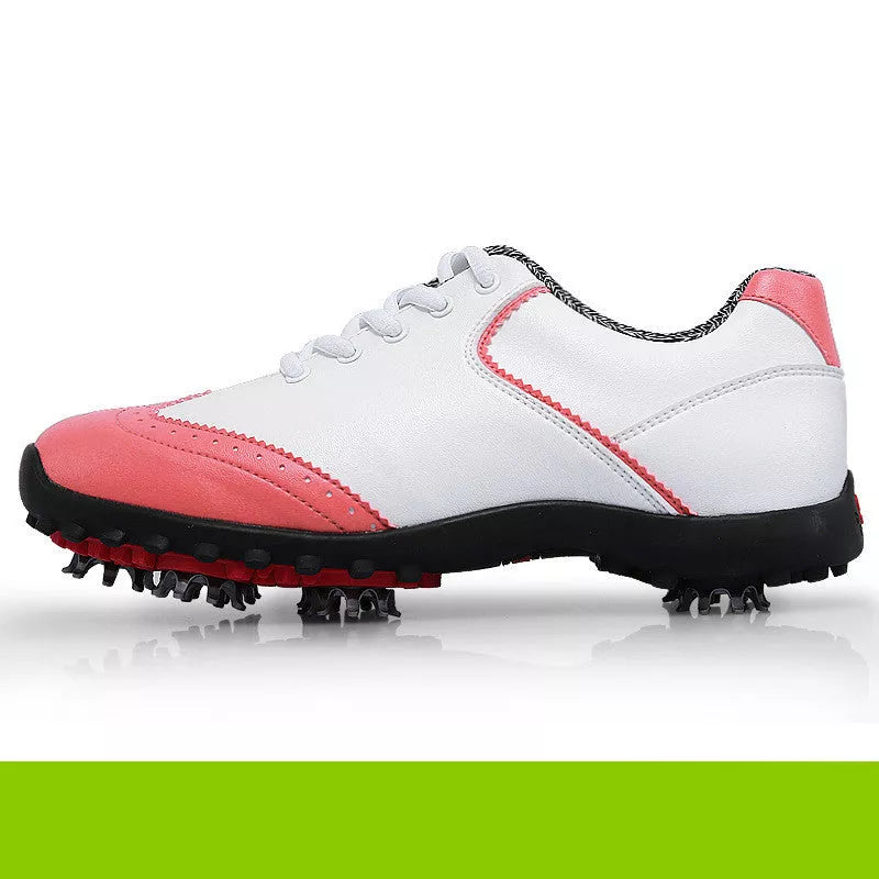 Pure white and color-accented sneakers in sizes 35-40, lightweight and durable design